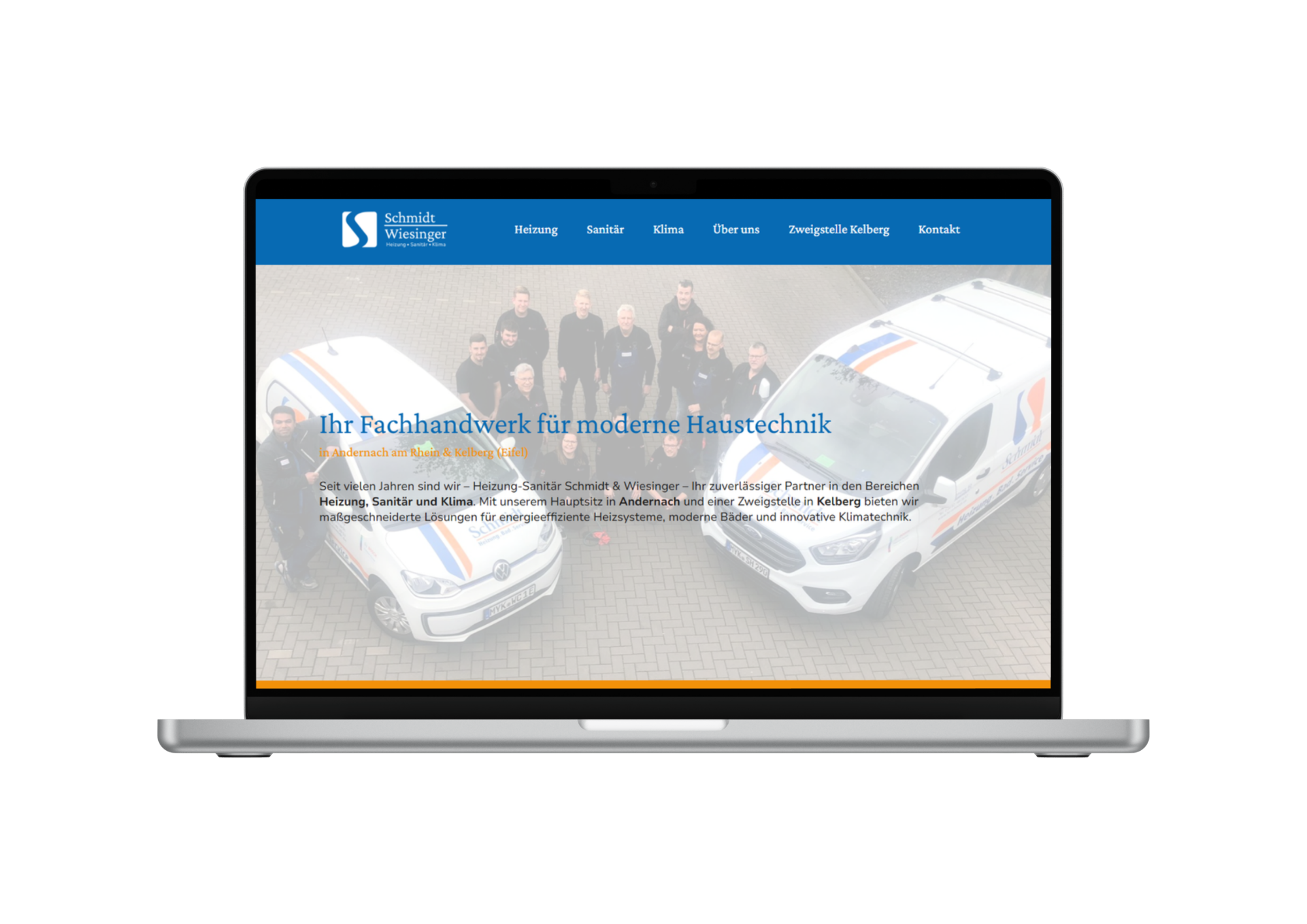 Portfolio Judith Geisen Heizung Sanitaer Schmidt und Wiesinger
