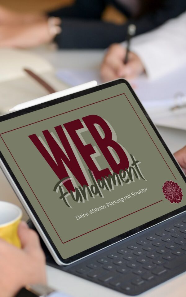 Web Fundament Werbematerial