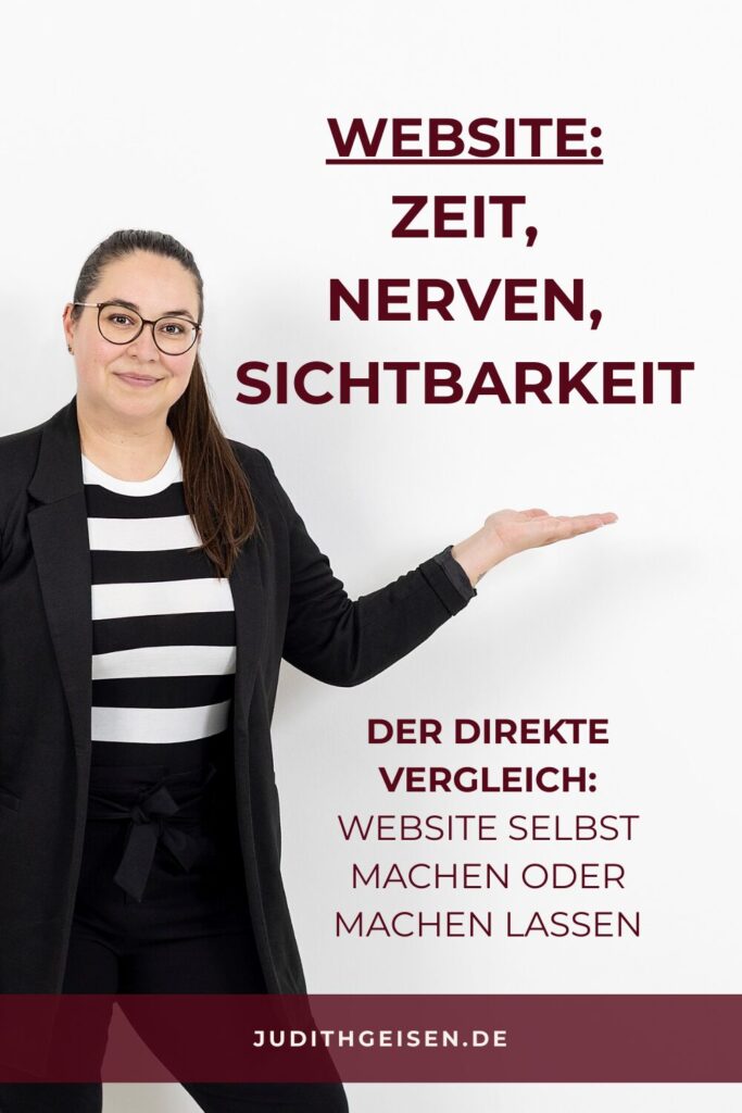 Pin Website erstellen lassen vs. Website selbst erstellen 3