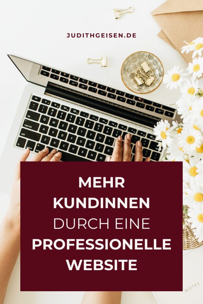 Pin Website professionell erstellen 1