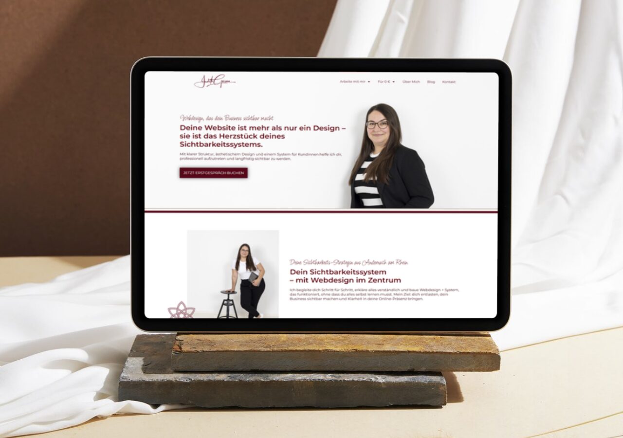 Titelbild Blog Website professionell erstellen