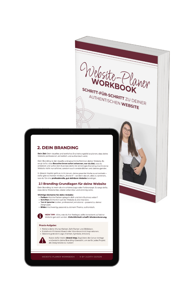 Website Planer WORKBOOK 1
