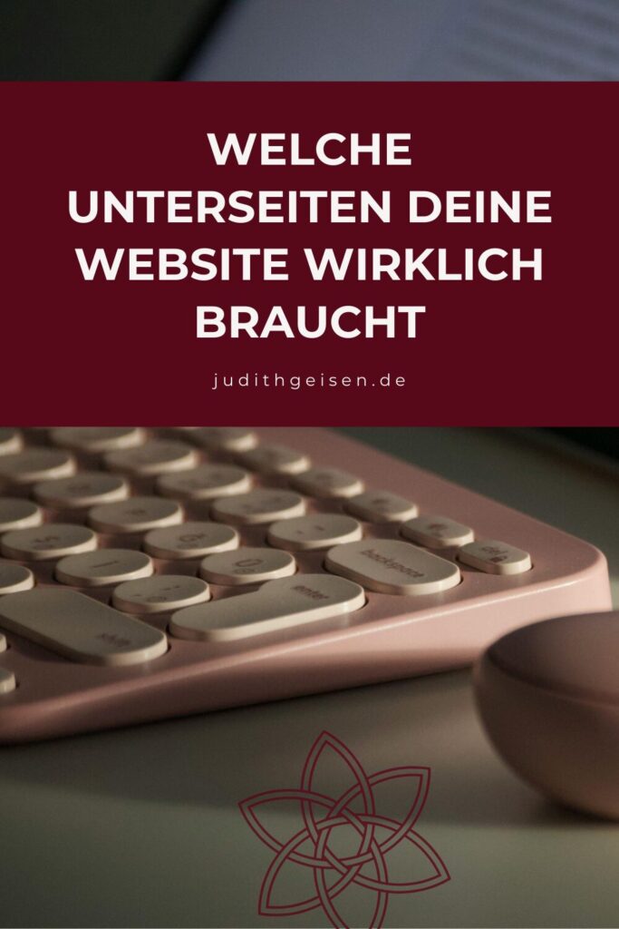 Pin Struktur einer Website Unterseiten 2