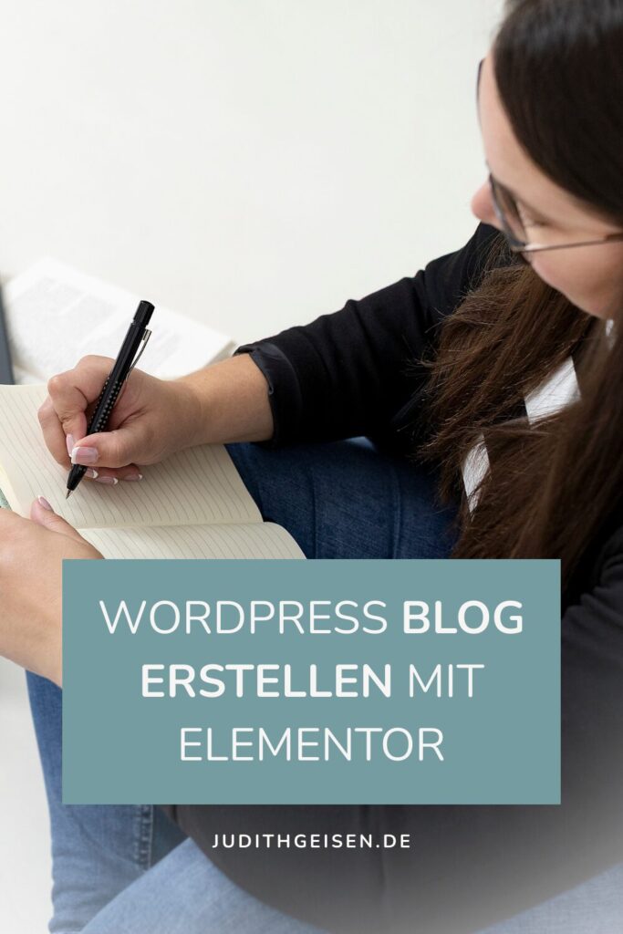Pin Blog mit Elementor erstellen 2