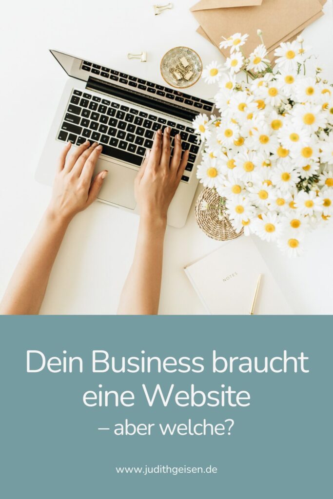 Pin Brauche ich eine Website fuer mein Business 1